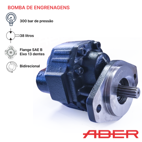 Bomba de Engrenagem 38 litros - Image 3